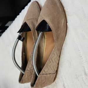 Toms Jettki Chevron Flats Size 7.5
